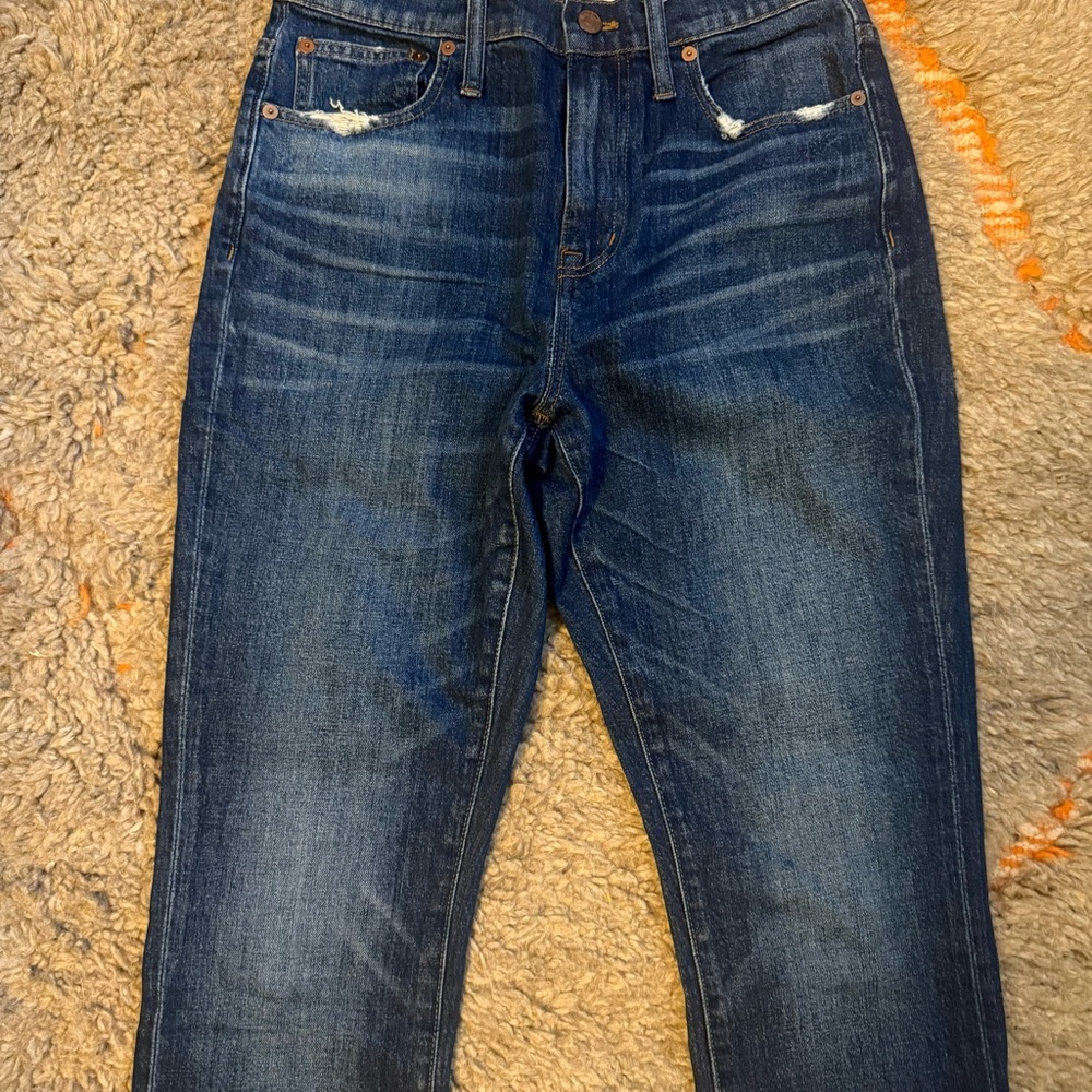 Madewell High Rise Slim Boyjean Size 26